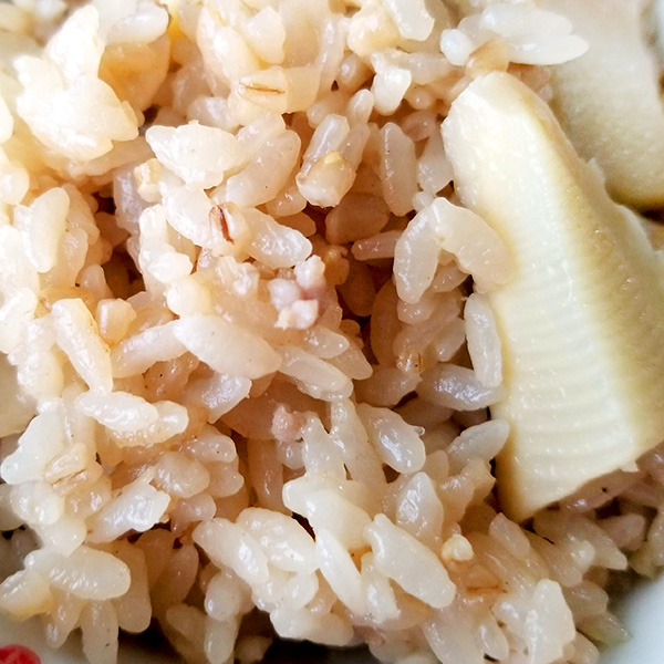オートミール入りたけのこご飯