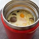 スープジャーでカレースープのオートミール